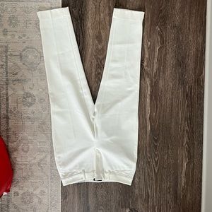 White House Black Market - womens ecru pants - size 2